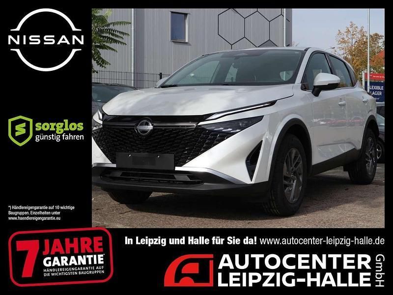 Pearl white Neu 2025 Nissan Qashqai Tekna SUV | 33.990 € (Superpreis) - Bild 1/4