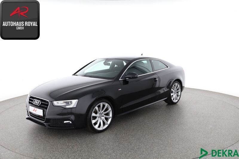 Schwarz Gebraucht 2015 Audi A5 S-Line Coupé | 21.880 € (Teuer) - Bild 1/4