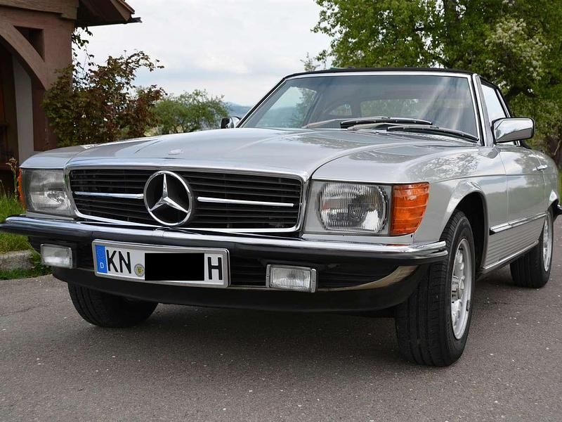 Gebraucht Mercedes SL280 185 PS (136 kW) 1981 Silber Cabrio