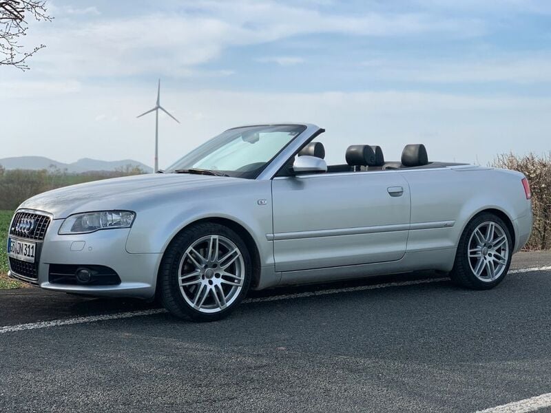 Gebraucht Audi A4 Cabriolet S-Line 256 PS (188 kW) 2007 Lichtsilber metallic Cabrio