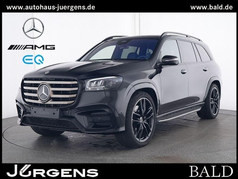 Schwarz obsidianschwarz metall Gebraucht 2024 Mercedes GLS450 Active SUV | 113.790 € (Fairer Preis) - Bild 1/4