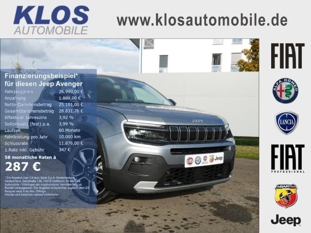 Othercolor Neu 2024 Jeep Avenger Summit SUV | 24.990 € (Guter Preis) - Bild 1/4