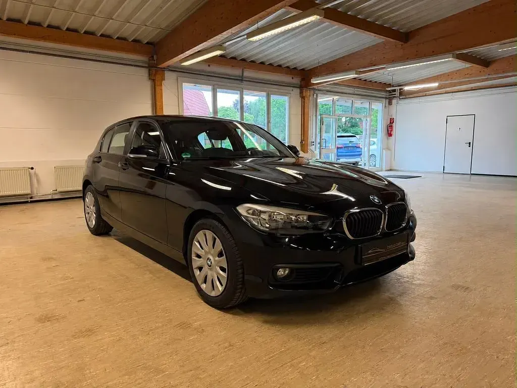 Gebraucht BMW 116 Advantage 109 PS (80 kW) 2016 Schwarz Kleinwagen