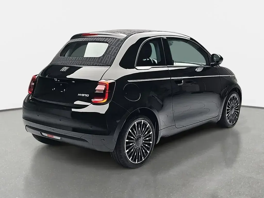 Neu Fiat 500C La Prima 65 PS (47 kW) 2026 Onyx schwarz Cabrio