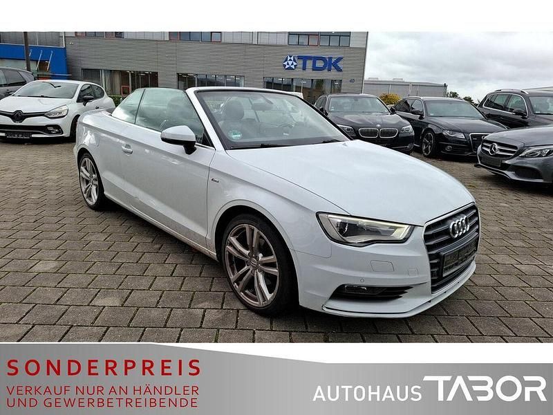 Gebraucht Audi A3 Cabriolet S-Line 150 PS (110 kW) 2014 Gletscherweiß metallic Cabrio
