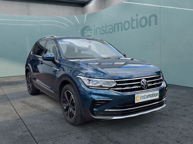 Blau Gebraucht 2023 VW Tiguan Elegance SUV | 34.780 € (Fairer Preis) - Bild 1/2