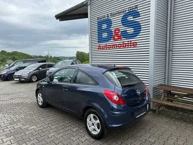 Gebraucht Opel Corsa Selection 69 PS (50 kW) 2012 Blau Kleinwagen