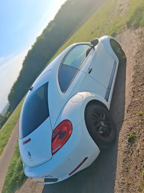 Gebraucht VW Beetle Exclusive 105 PS (77 kW) 2014 Weiß Kleinwagen