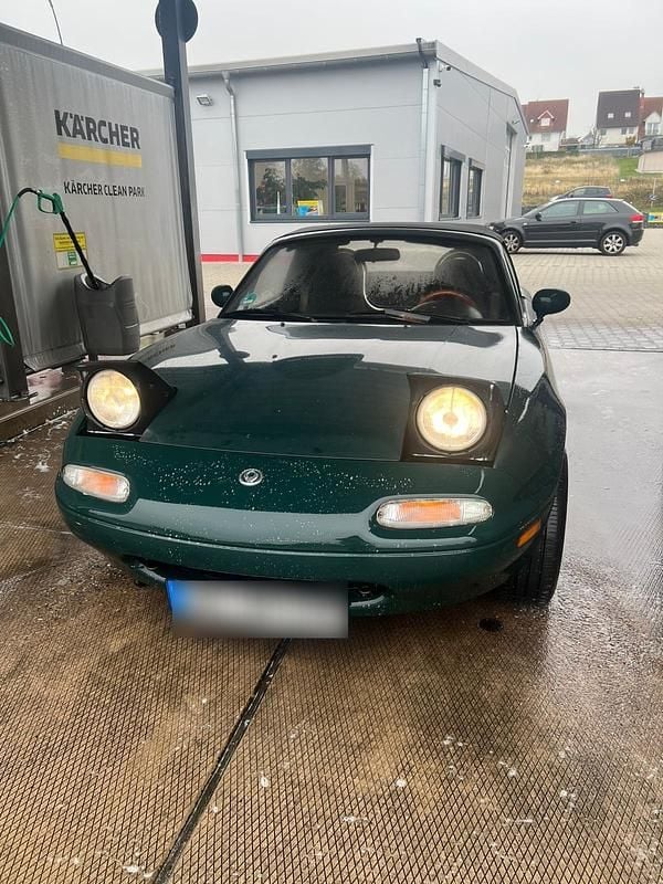 Gebraucht Mazda MX5 90 PS (66 kW) 1994 Grün Cabrio