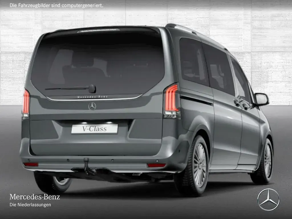 Neu Mercedes V220 Style 163 PS (119 kW) 2026 Grau Van / Kleinbus