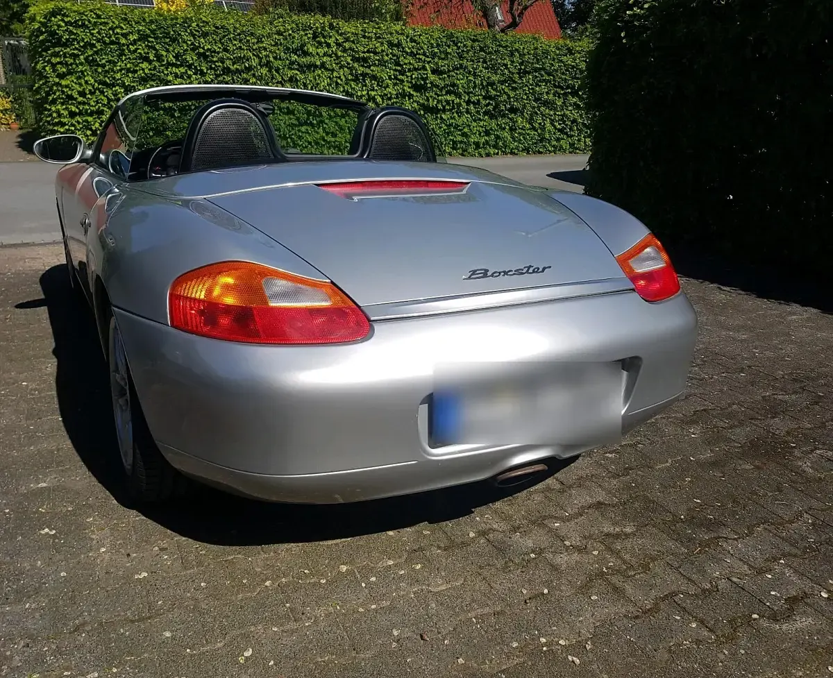 Gebraucht Porsche 986 Boxster 205 PS (150 kW) 1998 Silber Cabrio