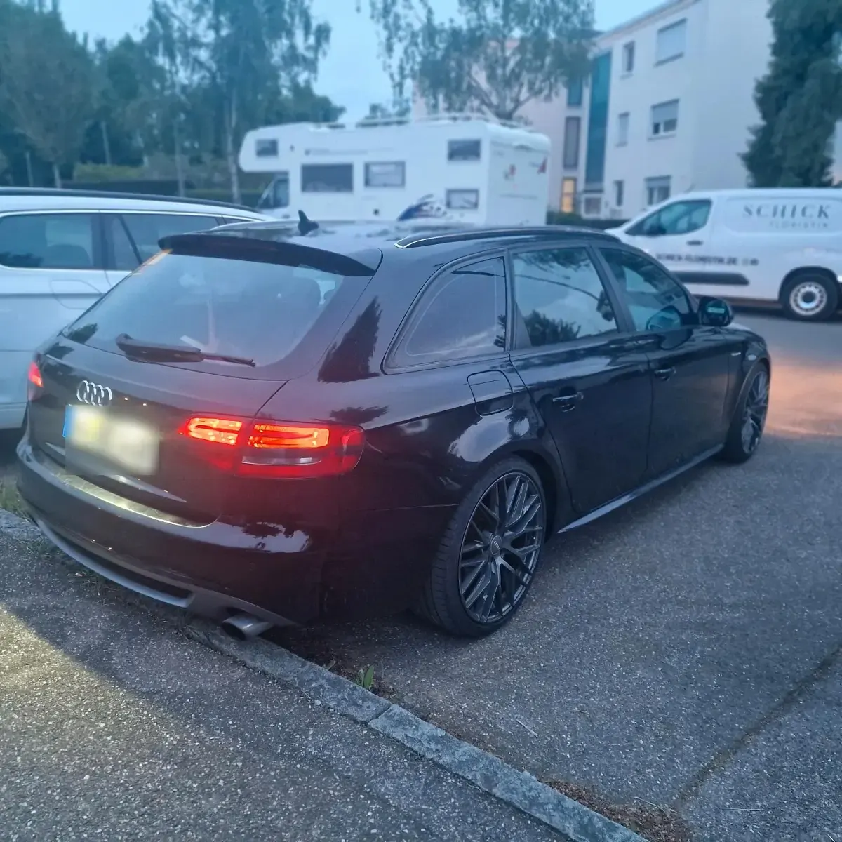 Gebraucht Audi A4 S-Line 211 PS (155 kW) 2008 Schwarz Limousine