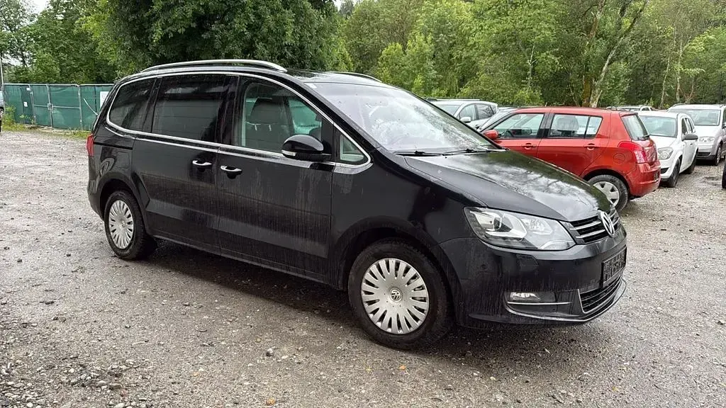Gebraucht VW Sharan Highline 140 PS (102 kW) 2012 Schwarz Van / Kleinbus