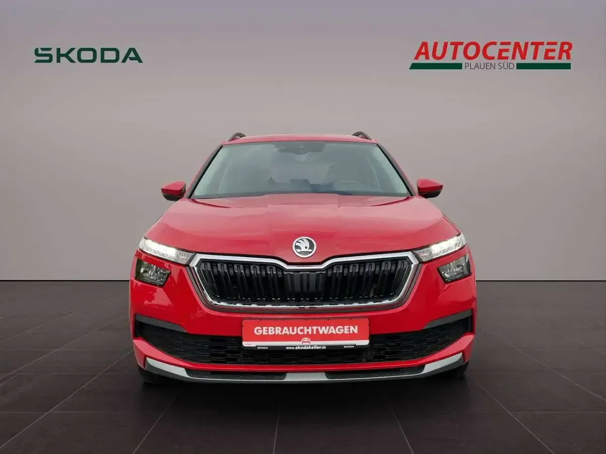 Gebraucht Skoda Kamiq Ambition 116 PS (85 kW) 2019 Rot SUV