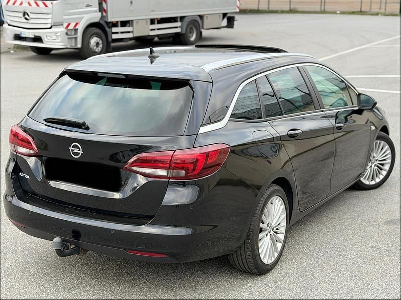Gebraucht Opel Astra 110 PS (80 kW) 2018 Schwarz Kombi