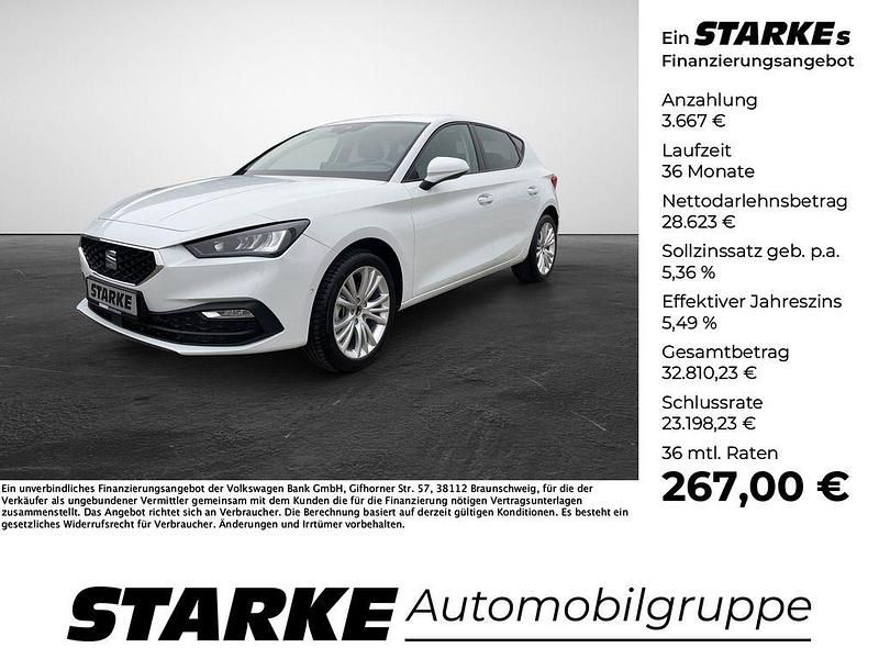 Weiß Neu 2025 Seat Leon Style Limousine | 32.290 € (Etwas zu teuer) - Bild 1/4