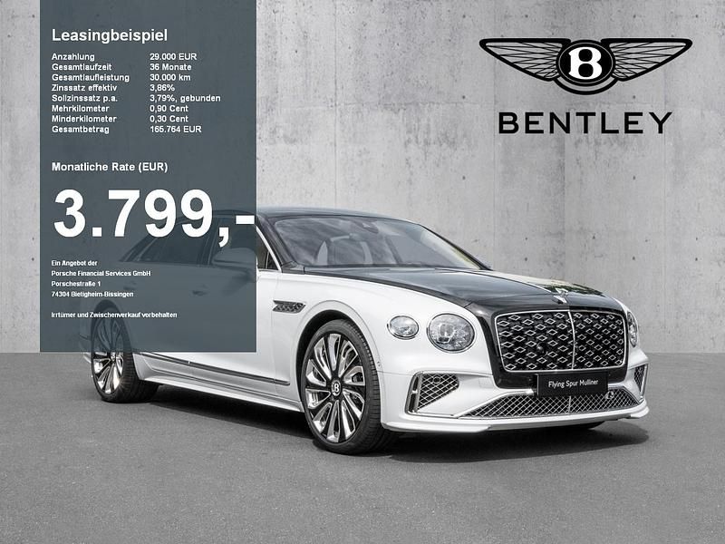 Black crystal over ice Neu 2025 Bentley Flying Spur Mulliner Limousine | 339.900 € (Superpreis) - Bild 1/4