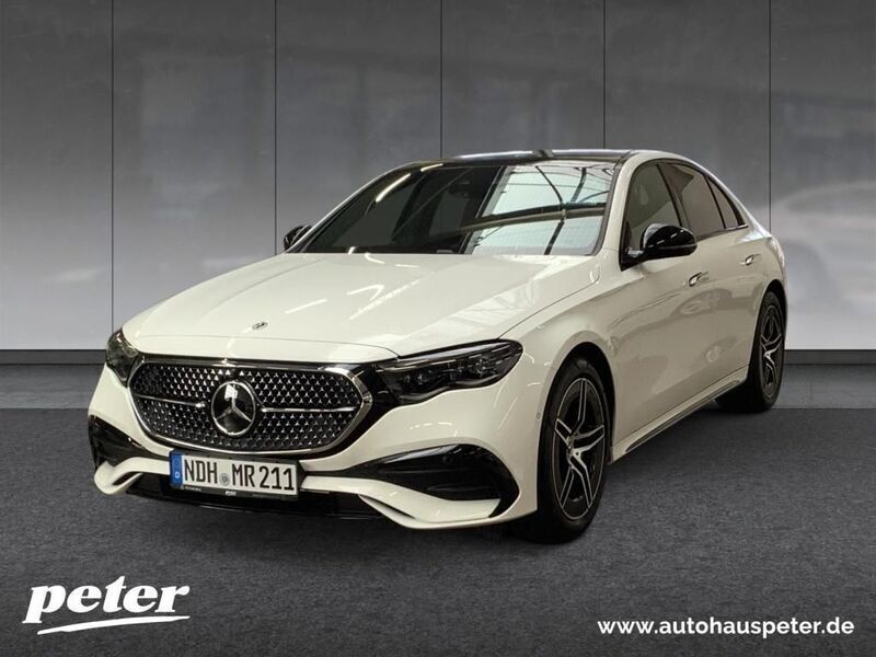 Polarweiß Gebraucht 2025 Mercedes E200 AMG Limousine | 64.710 € (Fairer Preis) - Bild 1/4
