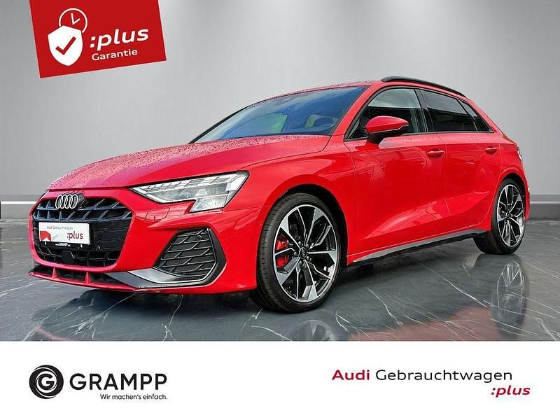 Rot Gebraucht 2024 Audi A3 Sportback S-Line Limousine | 37.990 € (Guter Preis) - Bild 1/4
