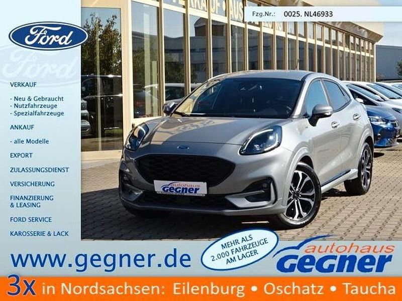 Solarsilber Gebraucht 2022 Ford Puma ST-Line Kleinwagen | 15.840 € (Superpreis) - Bild 1/4