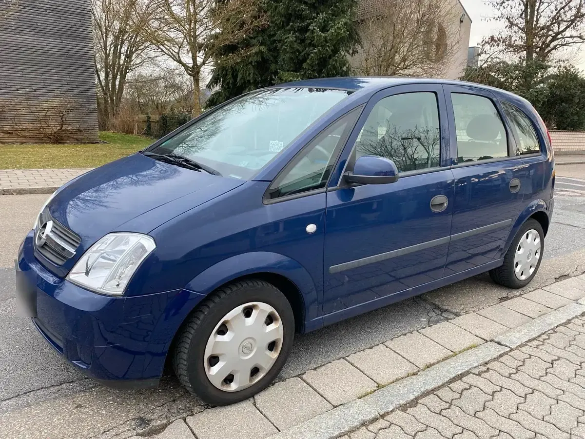 Second-hand Opel Meriva 87 CP (63 kW) 2003 Albastru Monovolum