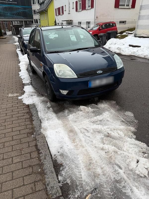 Gebraucht Ford Fiesta 80 PS (58 kW) 2002 Blau Kleinwagen