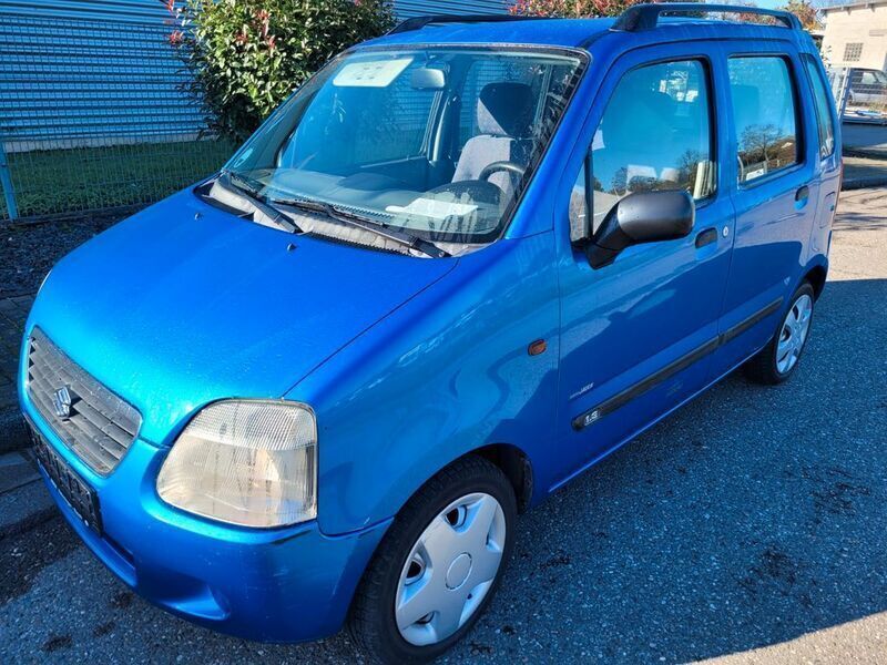 Blau Gebraucht 2001 Suzuki Wagon R+ GL Kombi | 1.998 € (Teuer) - Bild 1/4