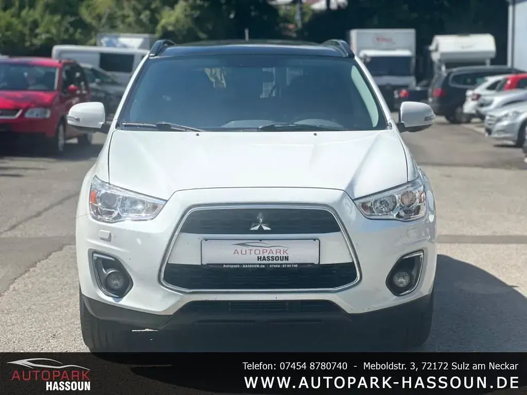 Gebraucht Mitsubishi ASX Intense 150 PS (110 kW) 2013 Perlmuttweiss (p) SUV