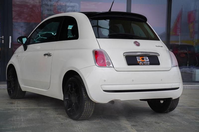 Gebraucht Fiat 500 86 PS (63 kW) 2012 Bianco bianco/ bossa nova/calc Kleinwagen