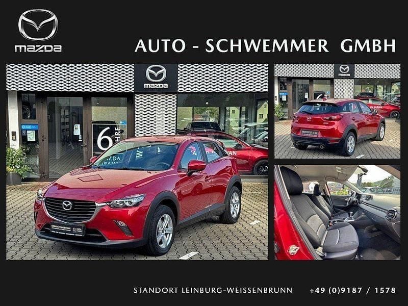 Rot Gebraucht 2017 Mazda CX-3 Prime-Line SUV | 13.400 € (Guter Preis) - Bild 1/4