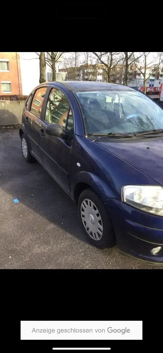 Gebraucht Citroën C3 60 PS (44 kW) 2004 Blau Kleinwagen