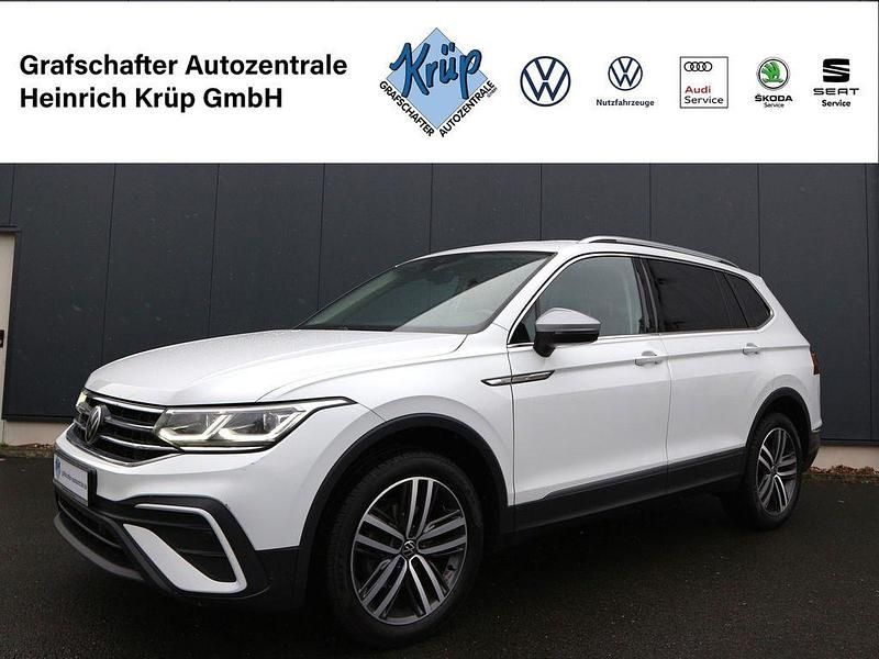 Gebraucht VW Tiguan Allspace Life 150 PS (110 kW) 2022 Weiß SUV