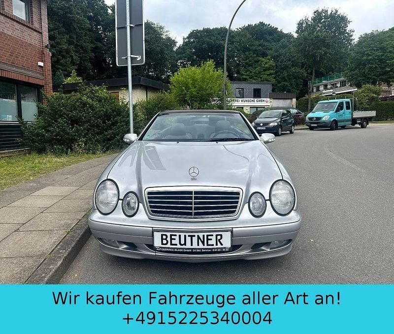Gebraucht Mercedes CLK200 Avantgarde 163 PS (119 kW) 2001 Silber Cabrio