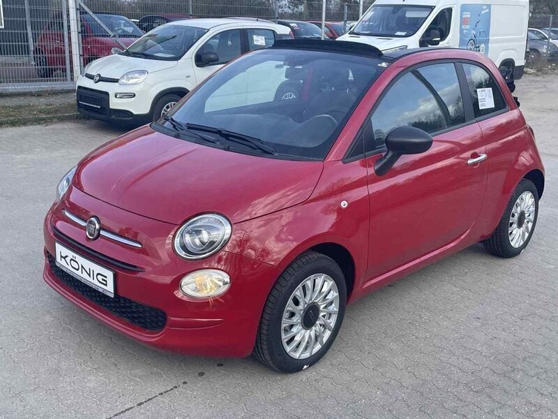 Rot Gebraucht 2023 Fiat 500C Cabrio | 14.989 € (Fairer Preis) - Bild 1/4