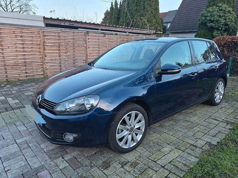 Gebraucht VW Golf VI Highline 122 PS (89 kW) 2009 Blau Kleinwagen