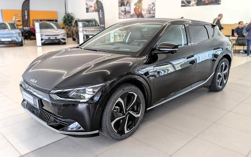 Auroraschwarz Gebraucht 2021 Kia EV6 4 SUV | 32.590 € (Fairer Preis) - Bild 1/4