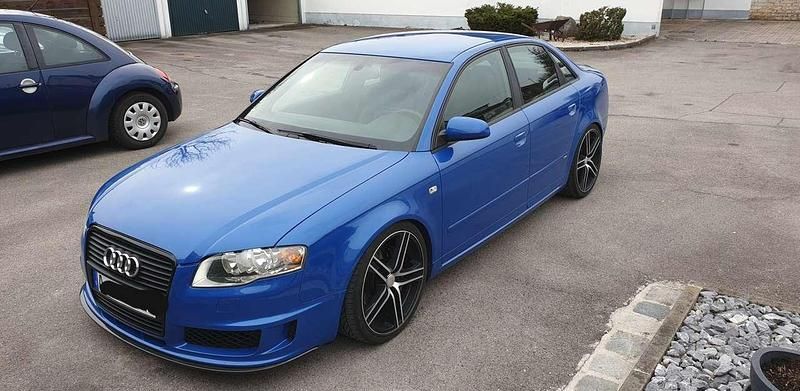 Blau Gebraucht 2006 Audi A4 Limousine | 11.000 € - Bild 1/4
