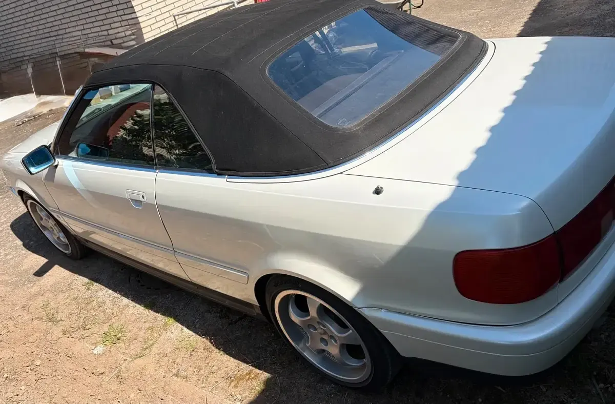 Gebraucht Audi Cabriolet 133 PS (97 kW) 1994 Weiß Cabrio