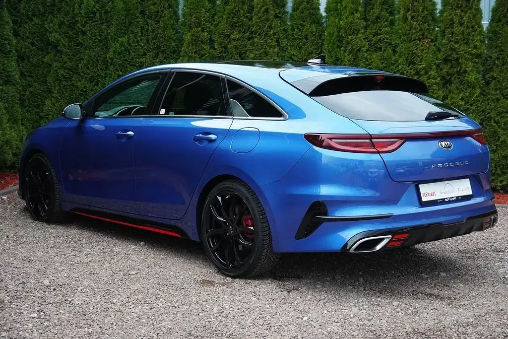 Gebraucht Kia ProCeed GT GT 204 PS (150 kW) 2019 Blau Kleinwagen