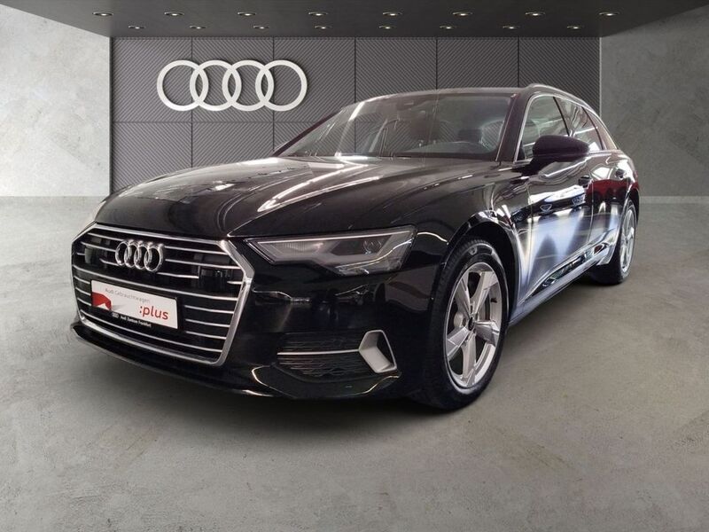 Mythosschwarz metallic Gebraucht 2023 Audi A6 Sport Kombi | 39.550 € (Superpreis) - Bild 1/3