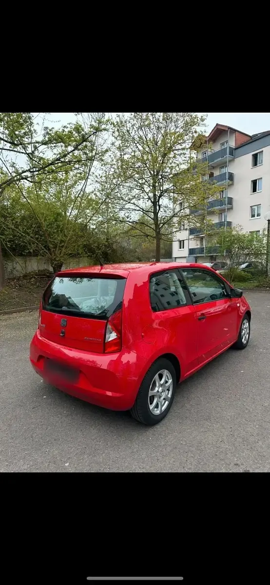 Używany Seat Mii 60 KM (44 kW) 2013 Czerwony Hatchback