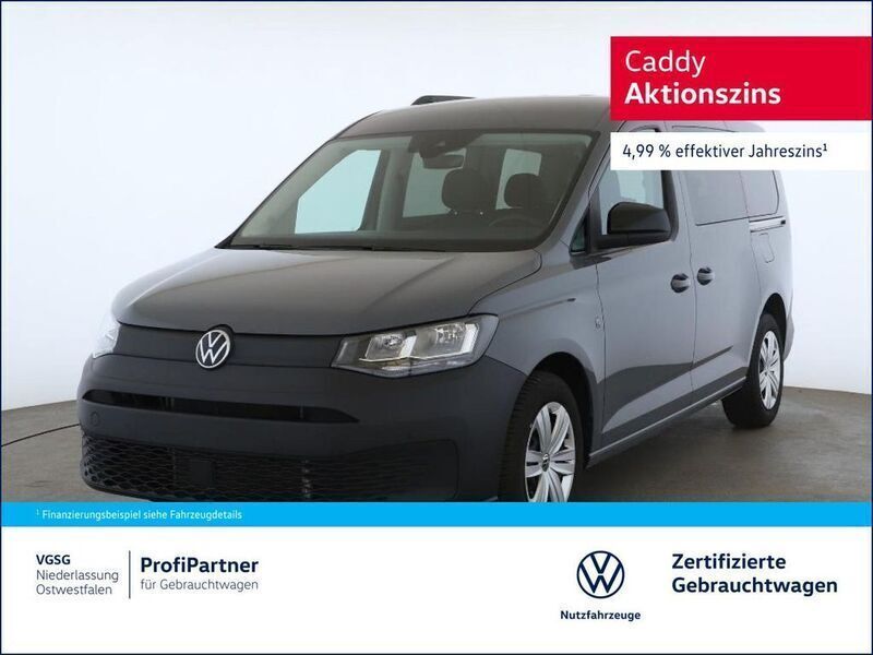 Grau Gebraucht 2024 VW Caddy Maxi Basis Van / Kleinbus | 35.900 € (Fairer Preis) - Bild 1/4