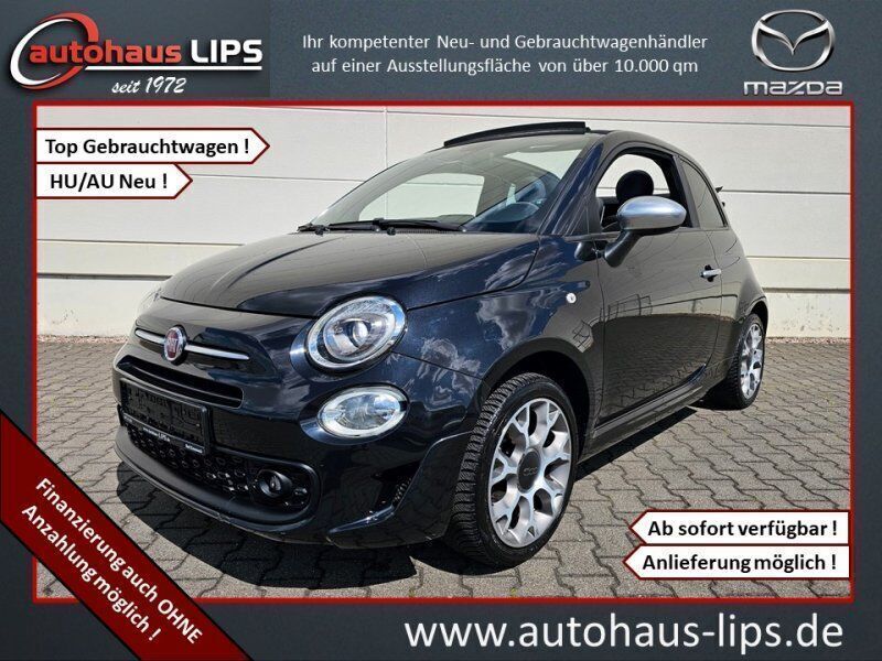 Colore esterno (vesuvio schwarz) Gebraucht 2020 Fiat 500C Rockstar Cabrio | 15.790 € (Fairer Preis) - Bild 1/4