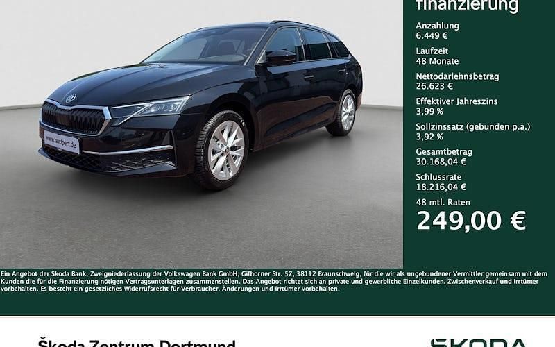 Schwarz Gebraucht 2024 Skoda Octavia Selection Kombi | 33.072 € (Etwas zu teuer) - Bild 1/4