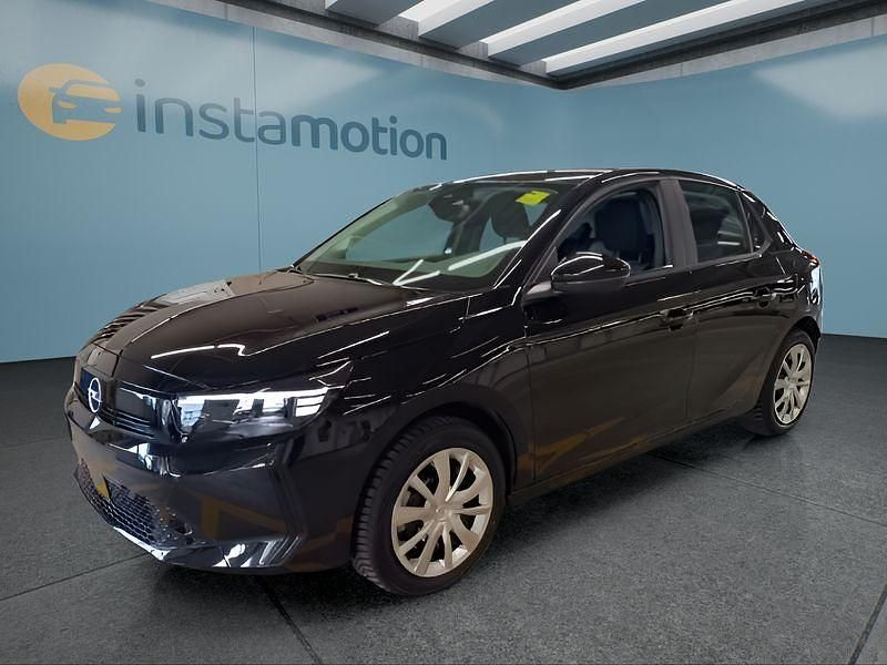 Schwarz Gebraucht 2024 Opel Corsa-e Edition Kleinwagen | 18.549 € (Guter Preis) - Bild 1/4