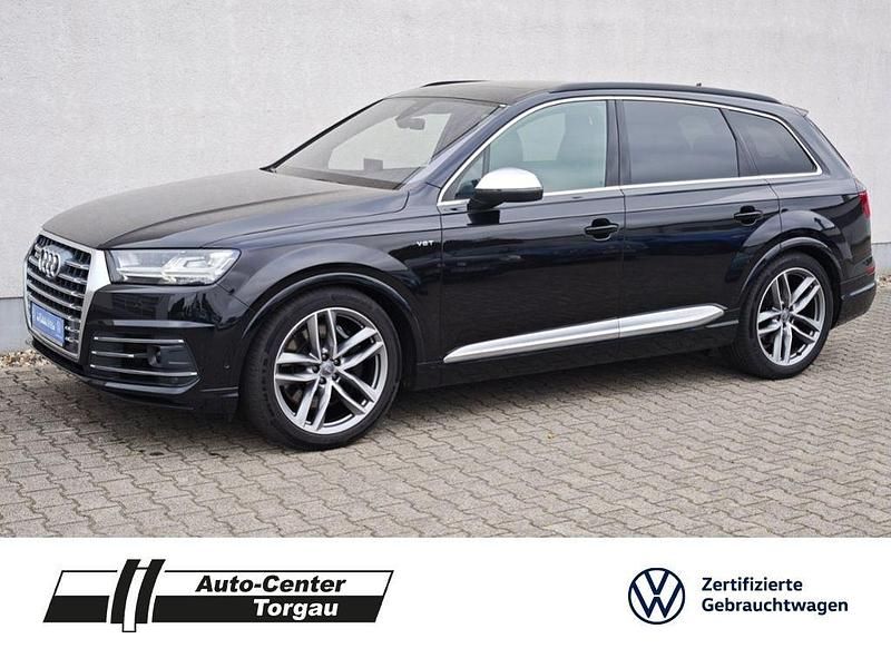 Schwarz Gebraucht 2018 Audi SQ7 Sport SUV | 56.989 € (Teuer) - Bild 1/4