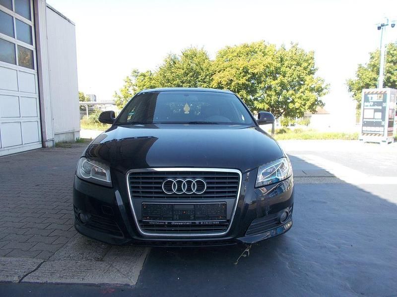 Schwarz Gebraucht 2009 Audi A3 Sportback S-Line Limousine | 5.799 € (Superpreis) - Bild 1/4