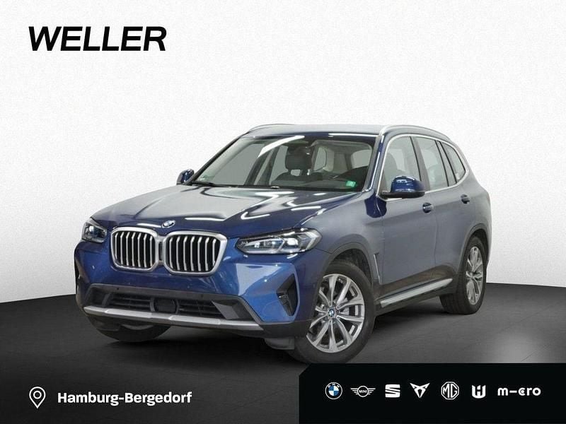 Phytonicblau (blau) Gebraucht 2024 BMW X3 Performance SUV | 46.900 € (Superpreis) - Bild 1/4