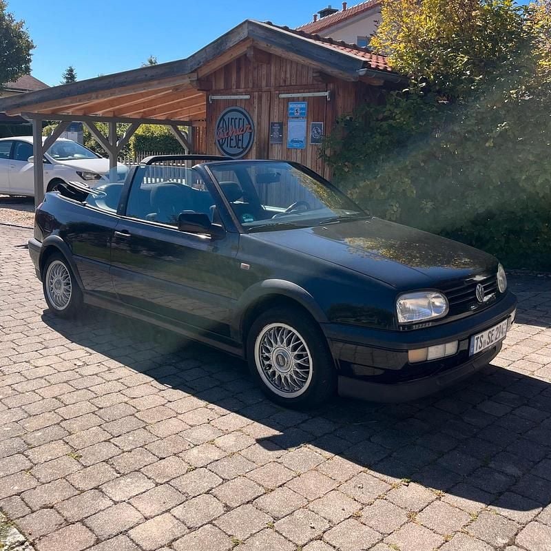 Gebraucht VW Golf Cabriolet Karmann 90 PS (66 kW) 1995 Schwarz Cabrio