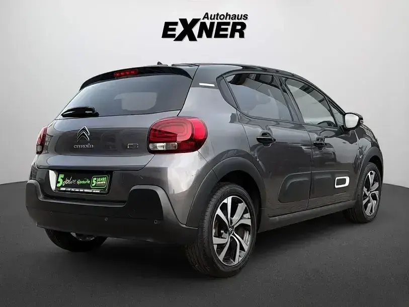 Gebraucht Citroën C3 PureTech 110 PS (80 kW) 2022 Grau / dach schwarz Kleinwagen